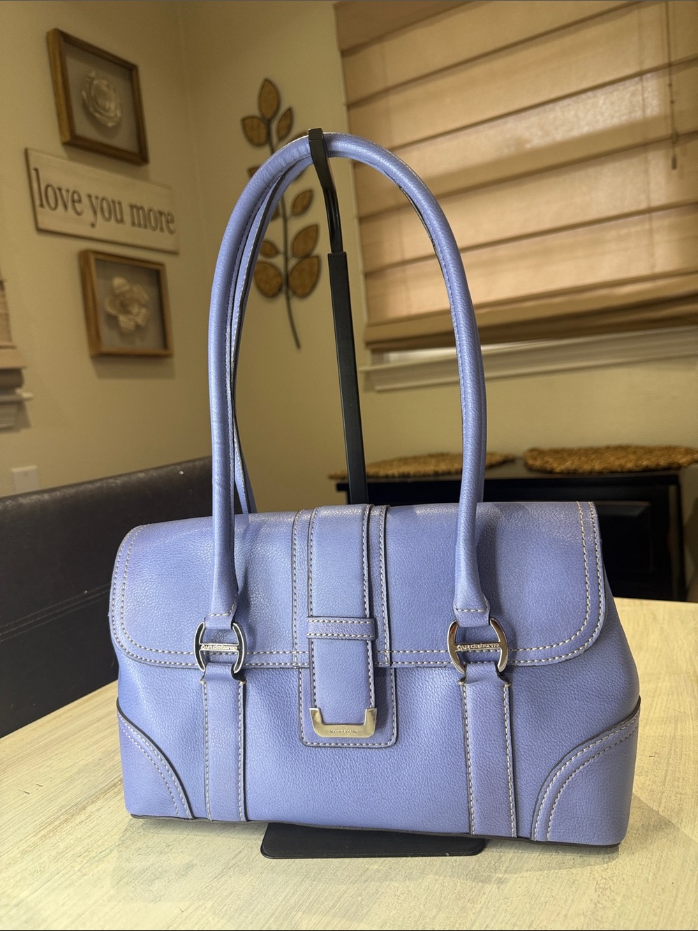 Vintage Y2K Liz Claiborne Lavender Shoulder Bag